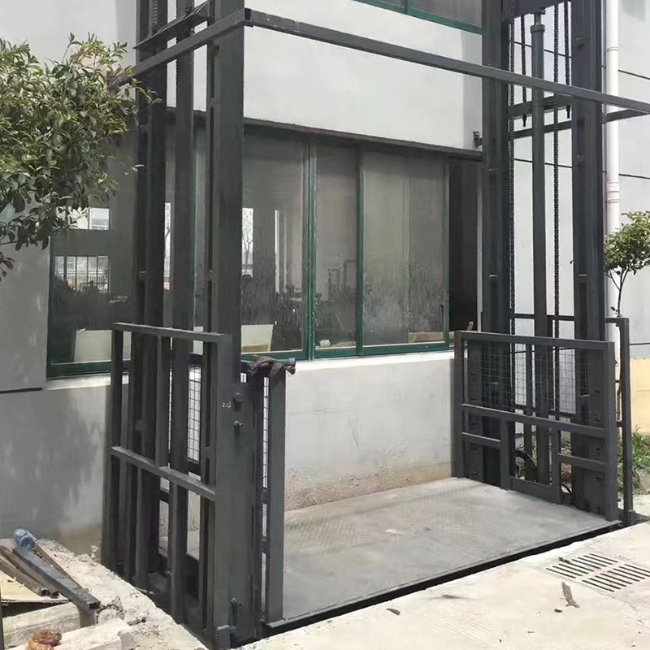 排浦镇5吨室外升降货梯